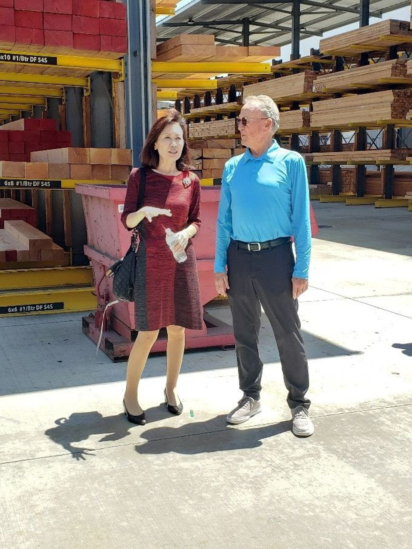 Congresswoman Steel and Peter Ganahl