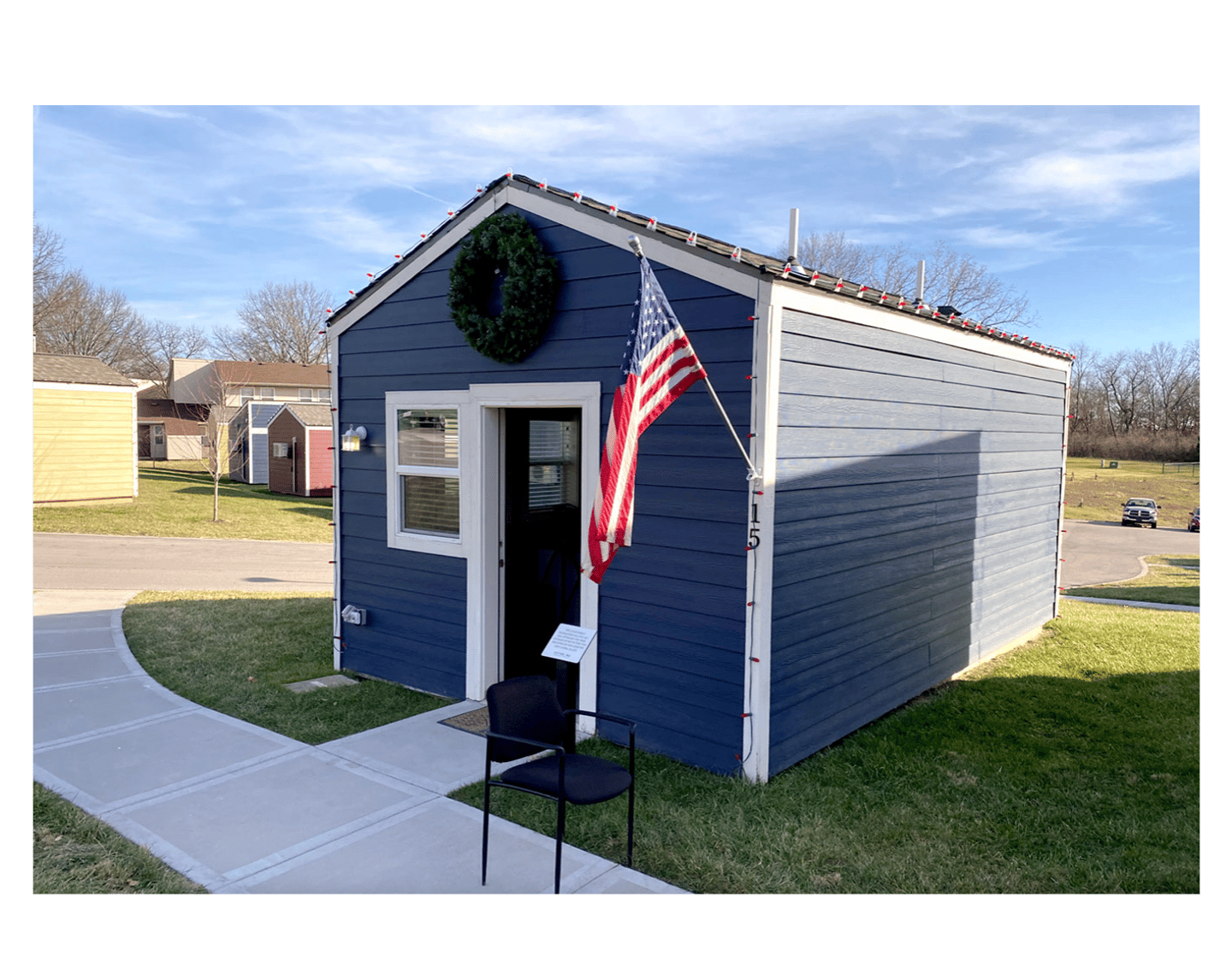 Westlake Ace builds tiny homes for Veterans 9/2022