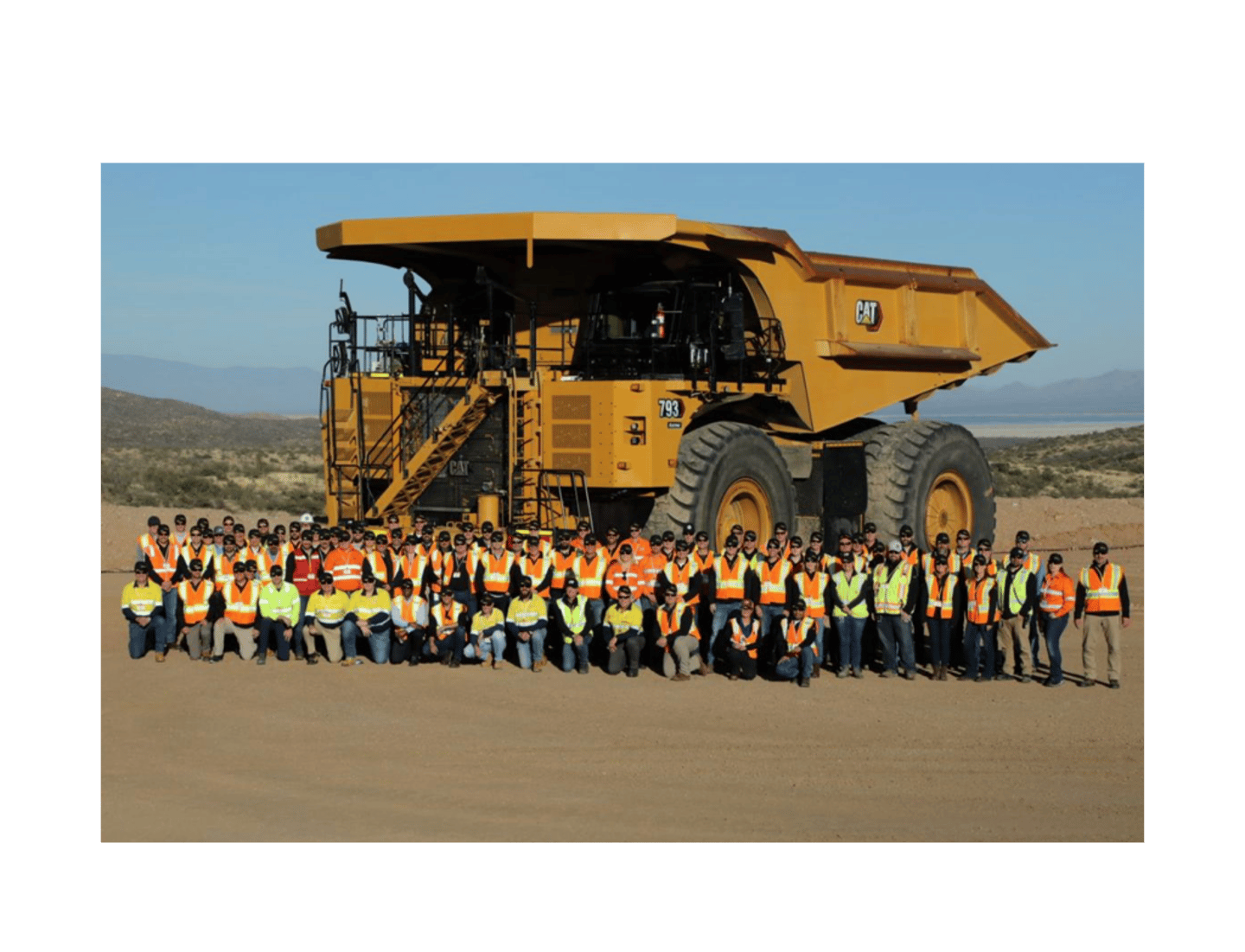 Caterpillar first electric large mining truck