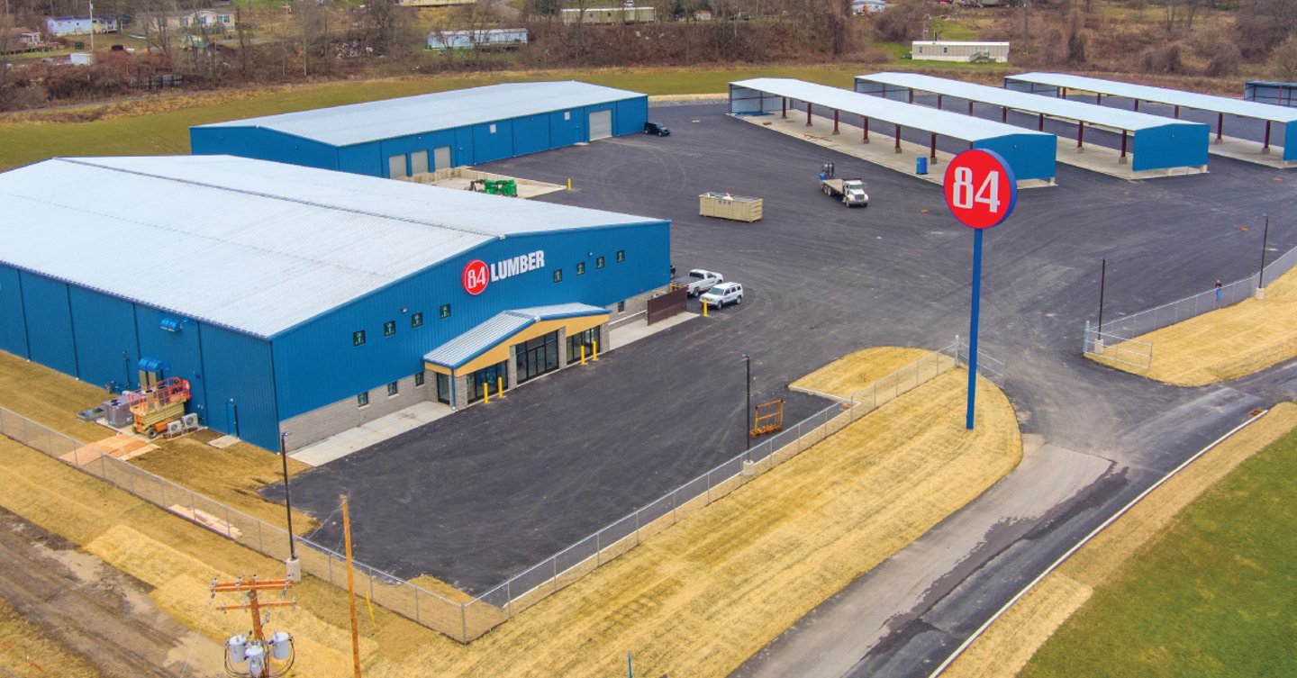 84 Lumber's new yard and store slated to open in Morgantown, W. Va.