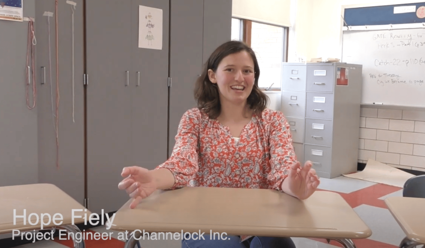 Channellock Meadville hs video Hope Fiely