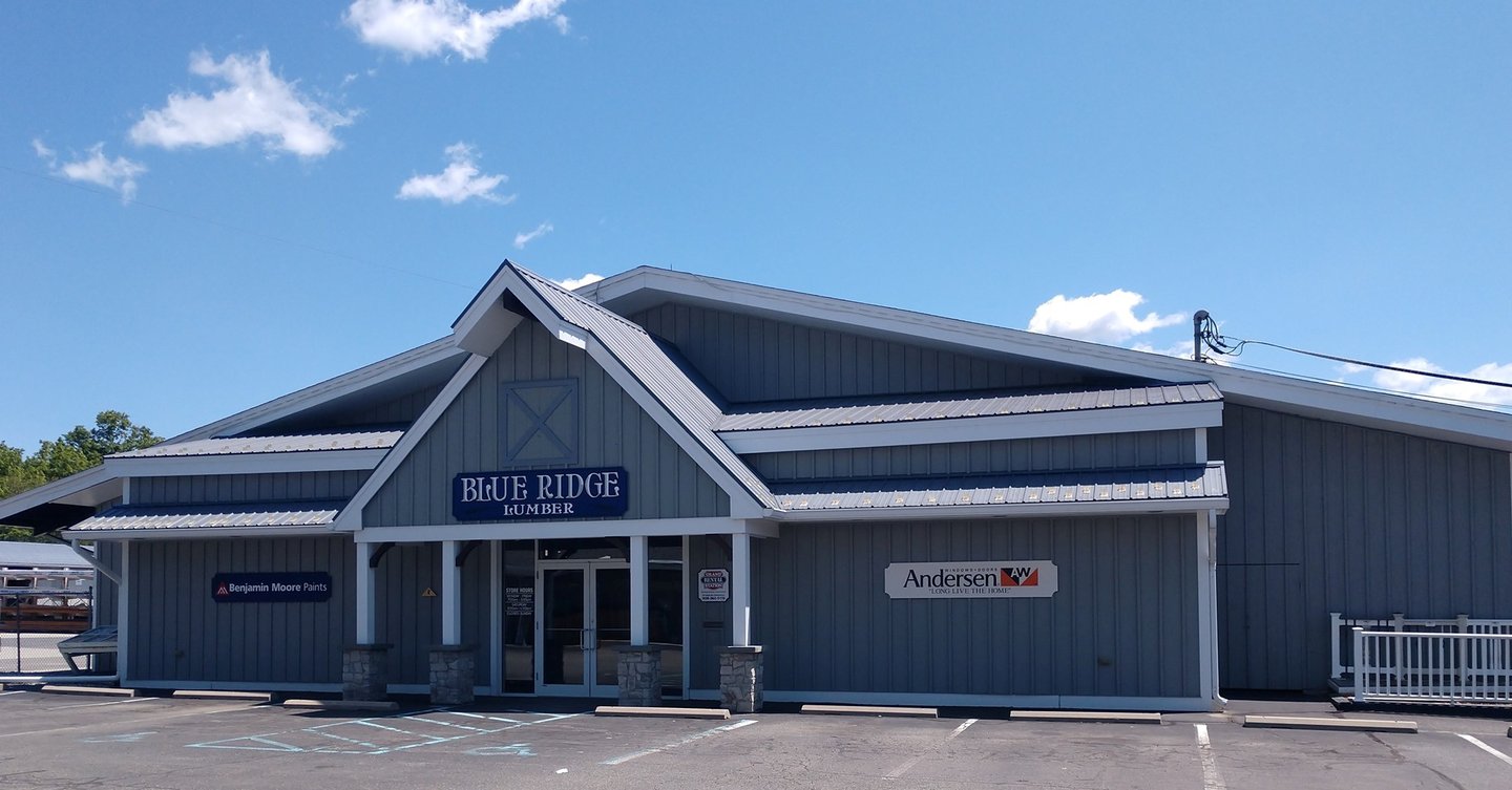 Blue Ridge Lumber storefront