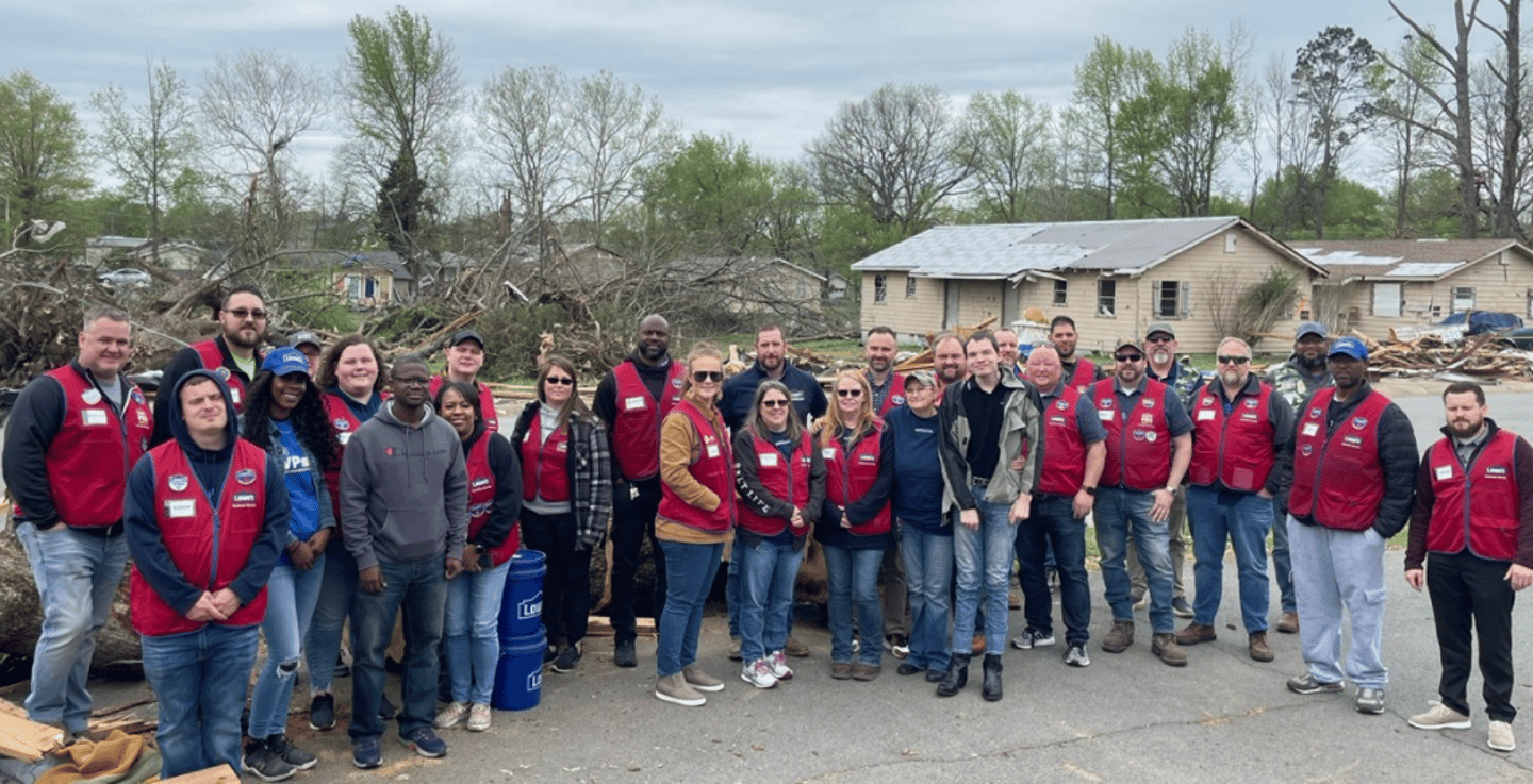 Lowe's Arkansas team