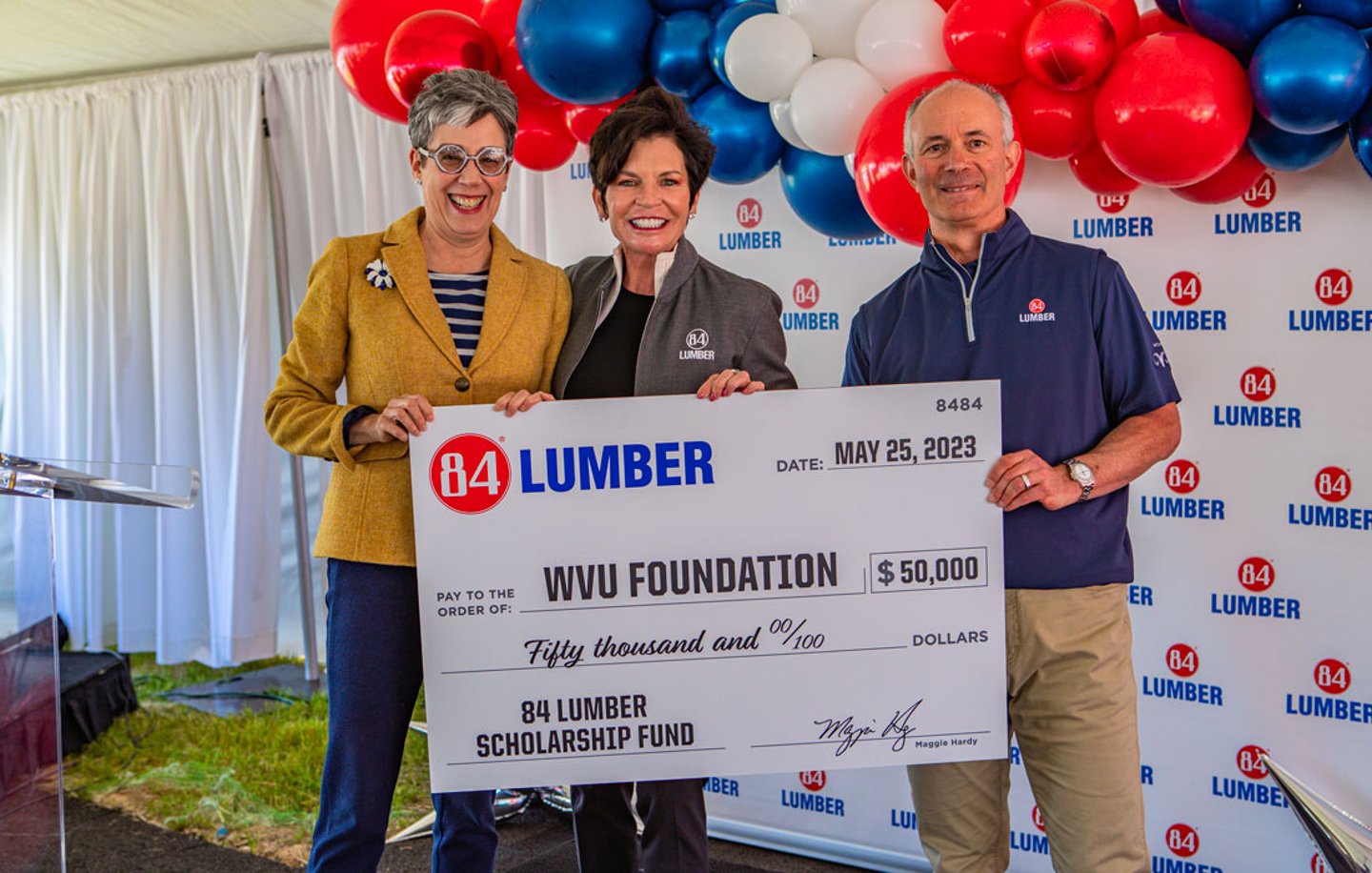 84 Lumber West Virginia scholarship