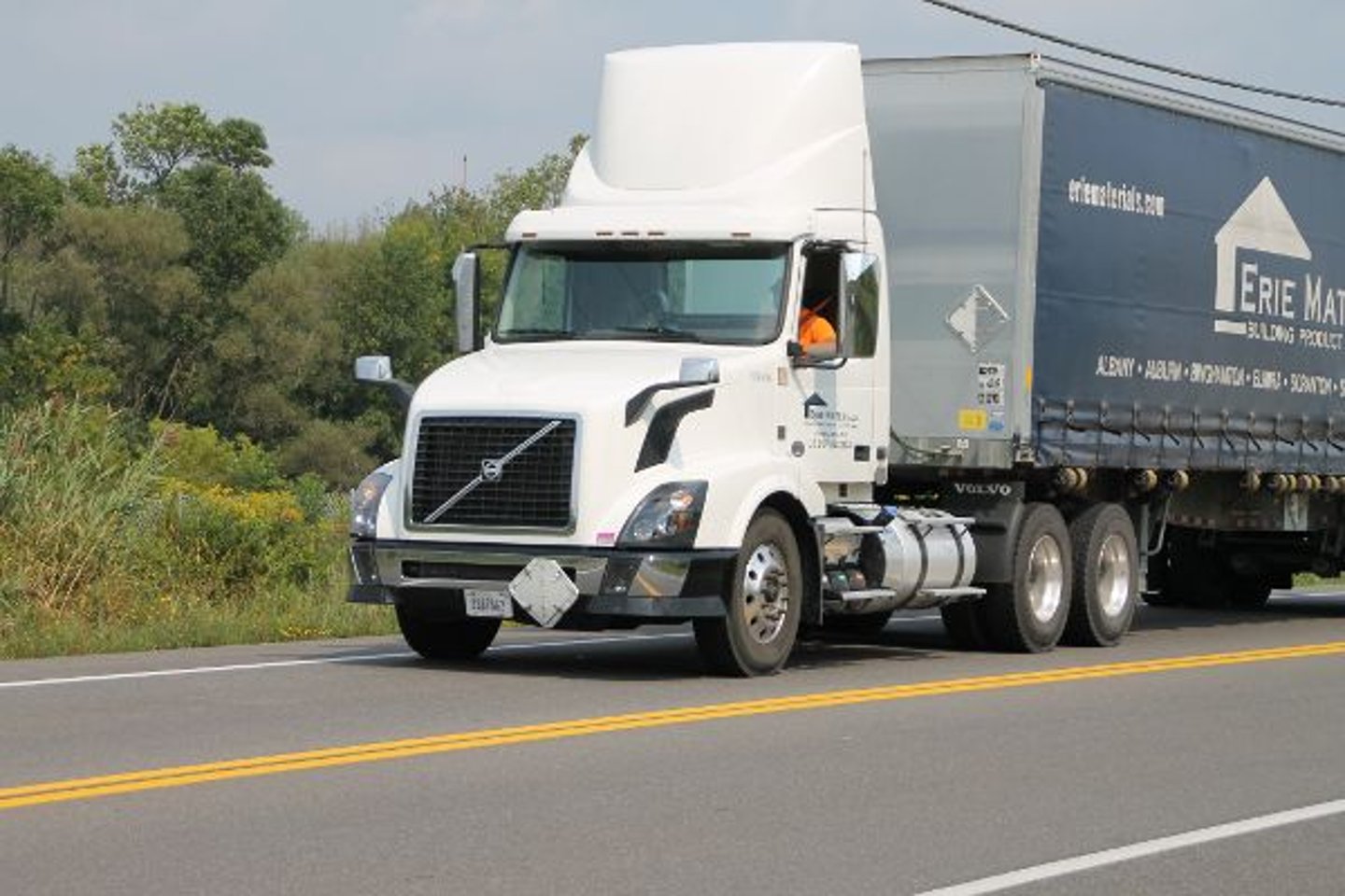 Erie Materials Truck