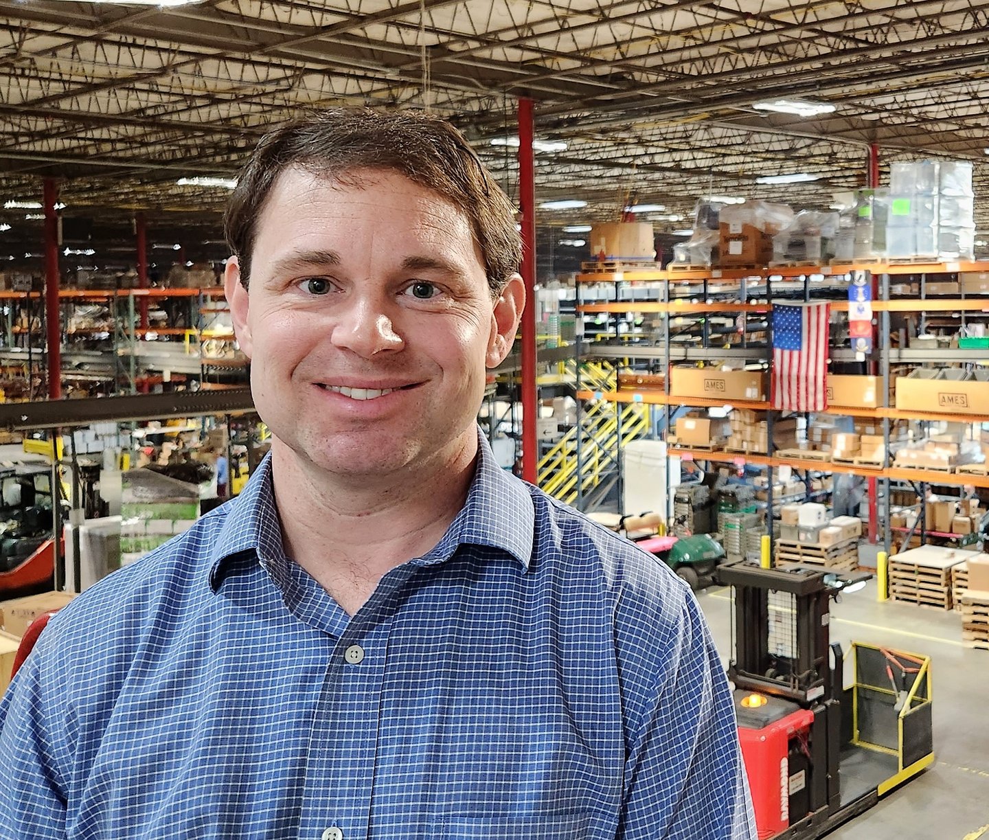 Taylor Hasson at House-Hasson's Knoxville, Tennessee distribution center.