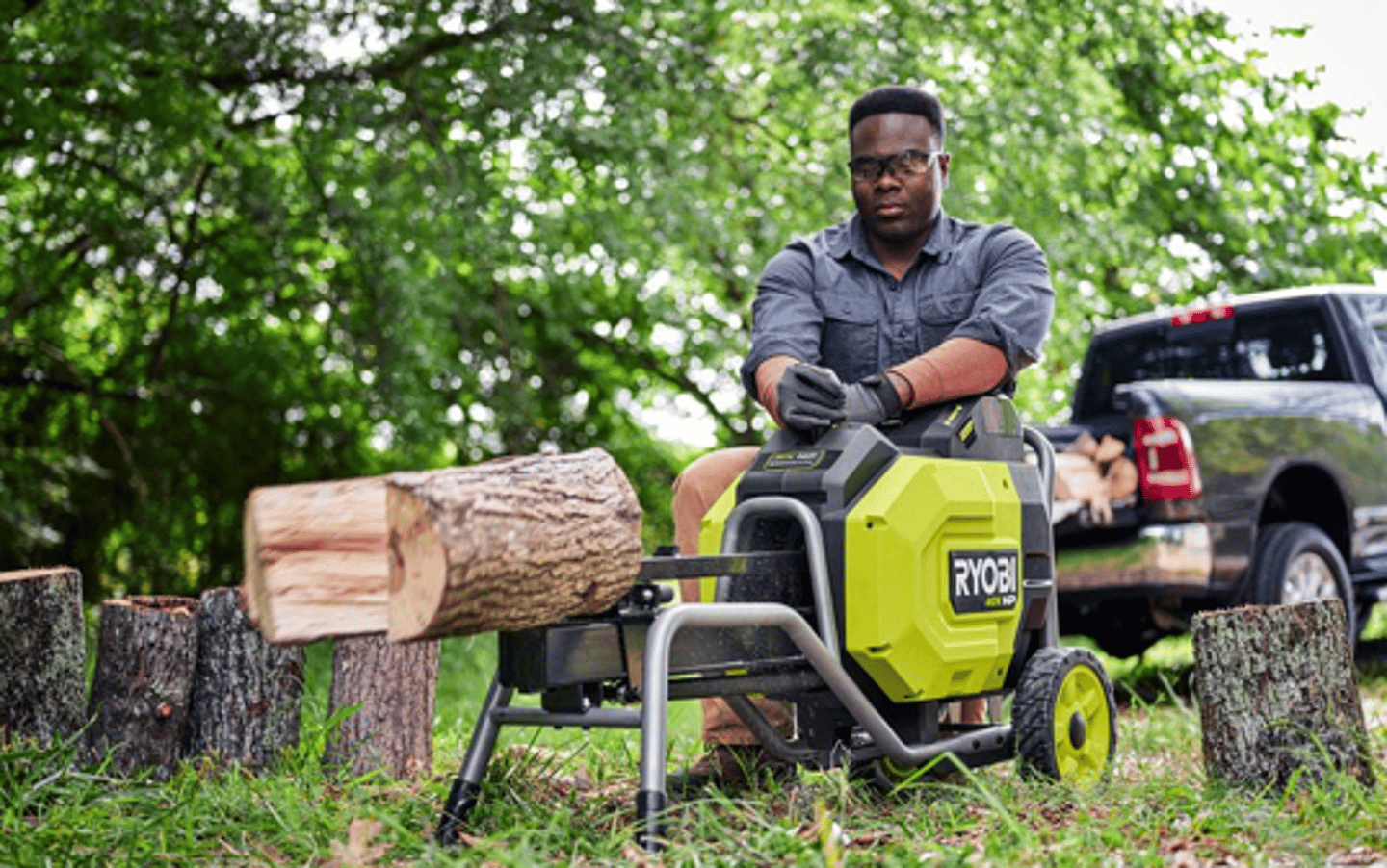 Ryobi log splitter