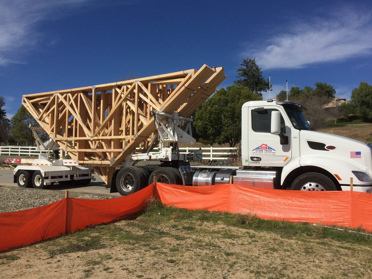 Stone Truss truck