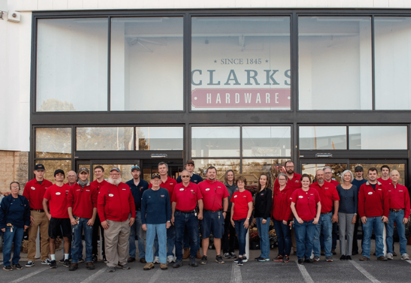 Clarks Hardware team