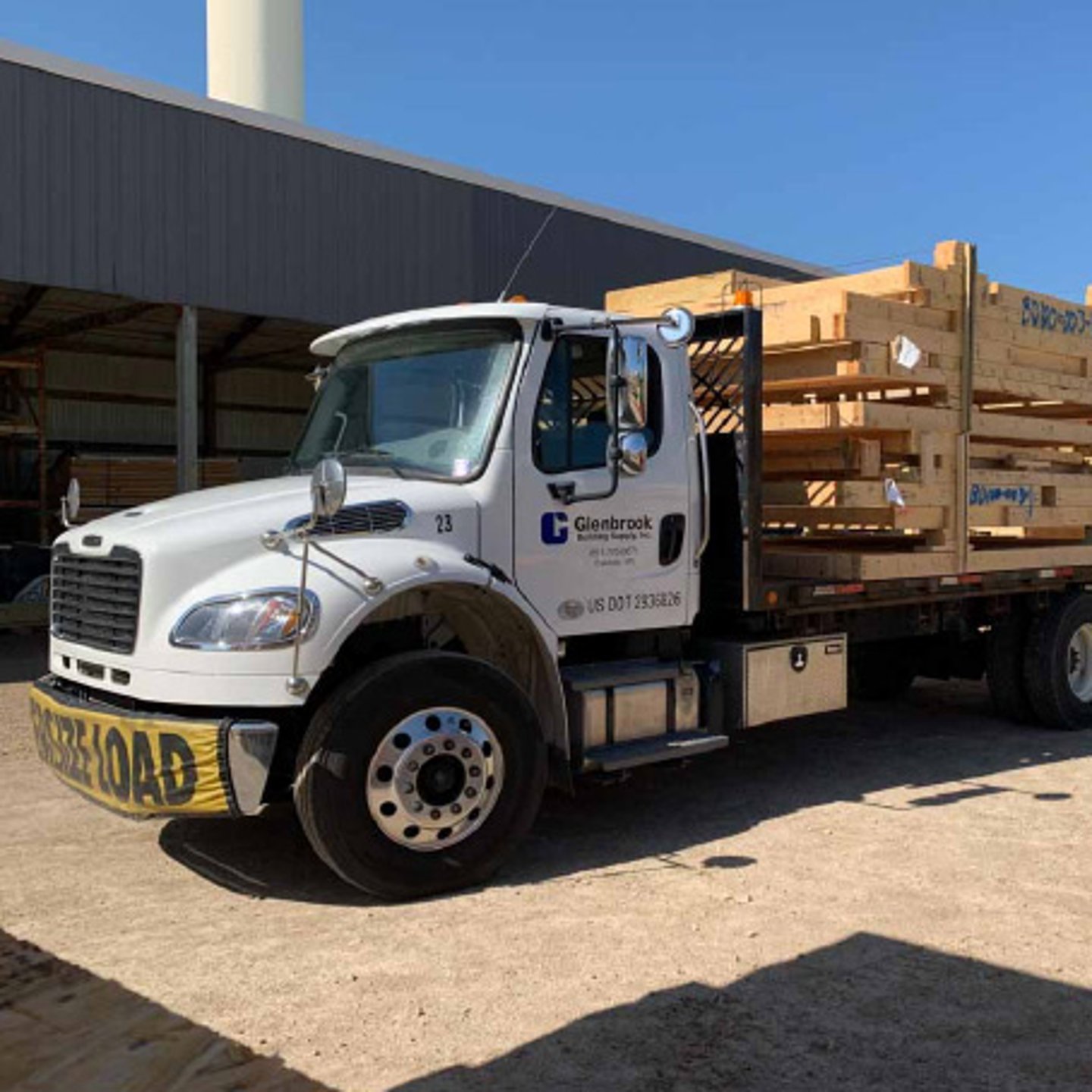 Glenbrook Building Supply truck