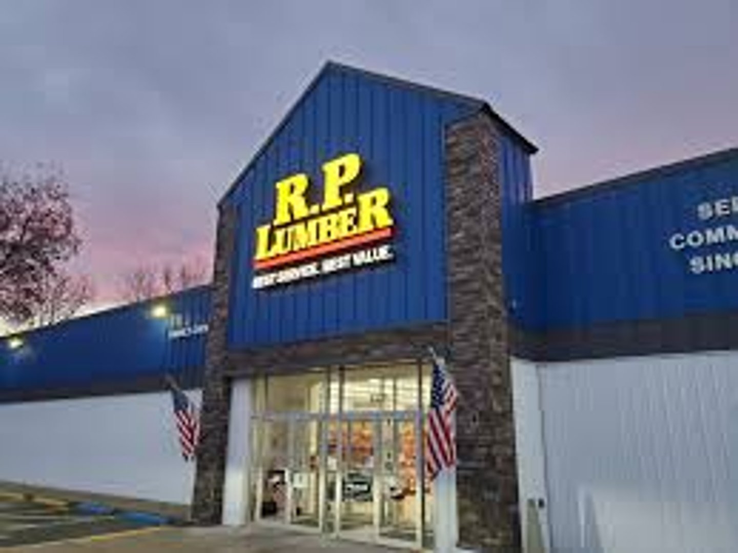 RP Lumber new store