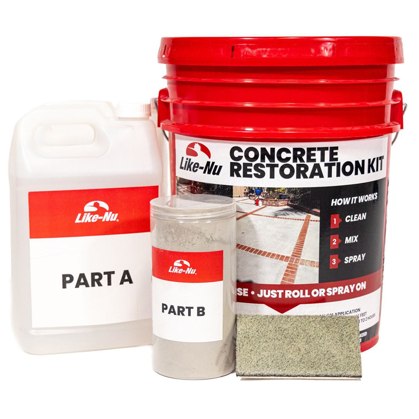 Like-Nu Concrete Restoration Kit
