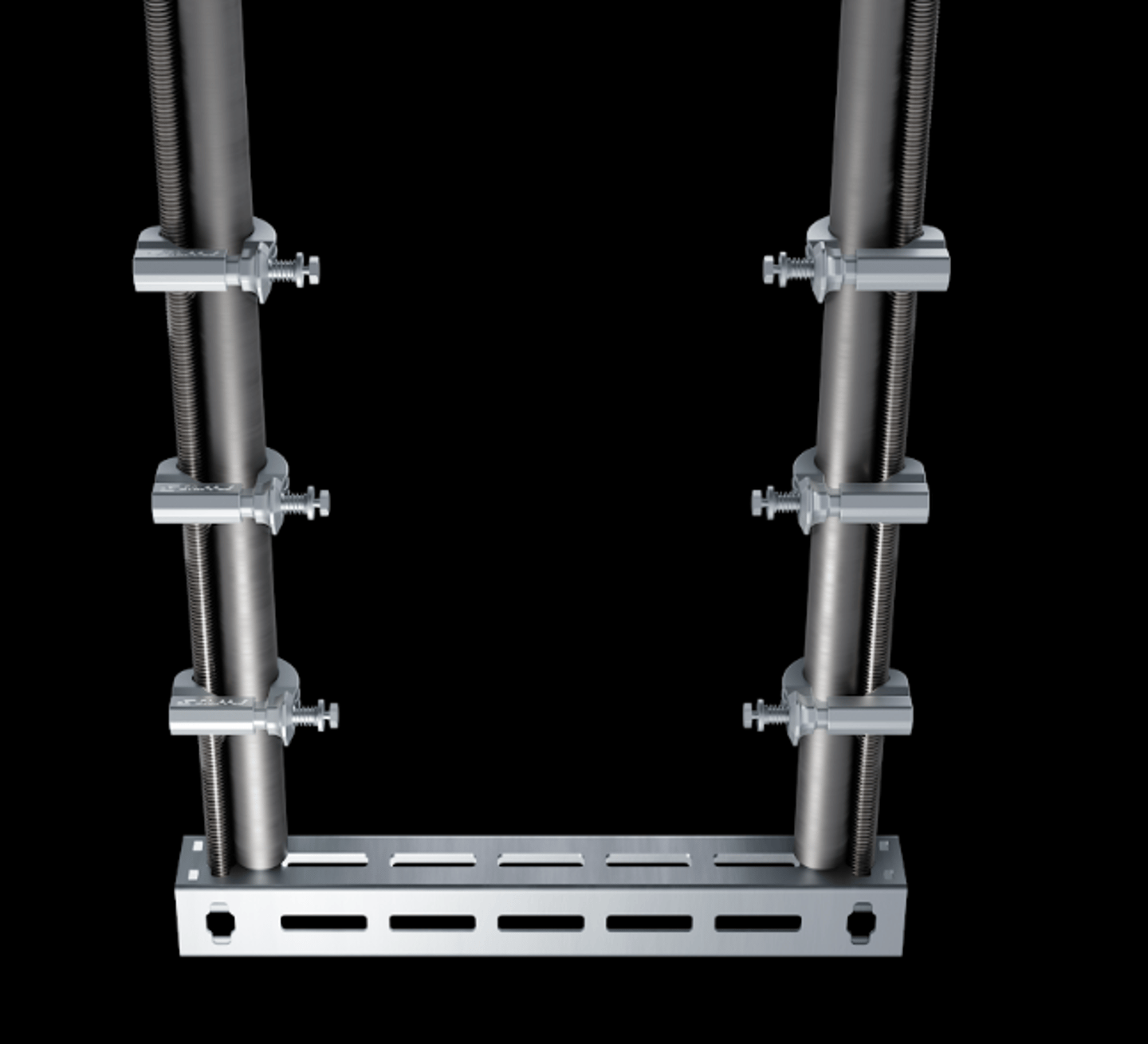 Gripple rod stiffeners