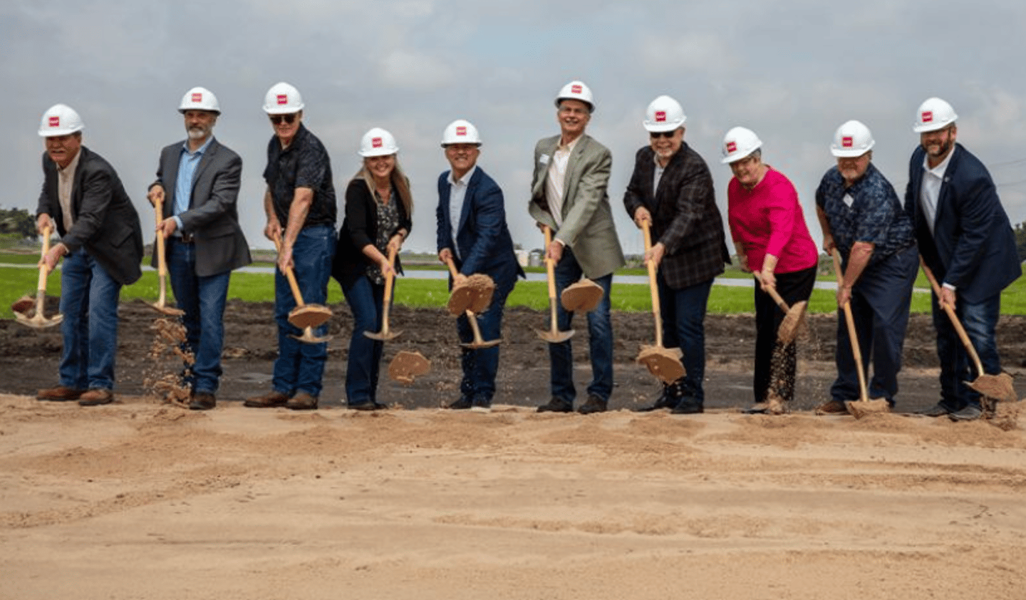 GAF groundbreaking