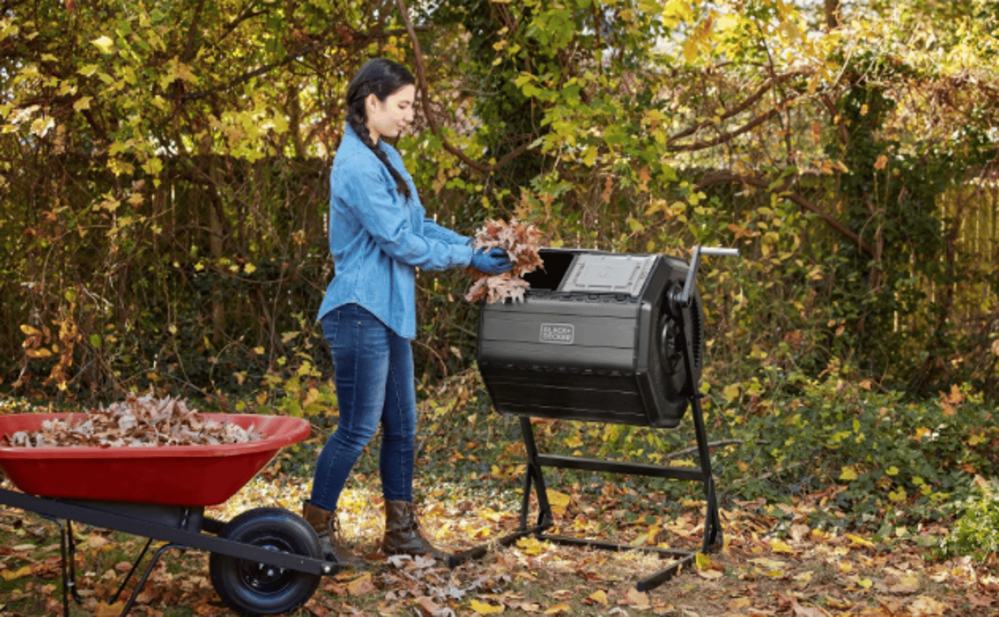 Black & Decker tumbling composter