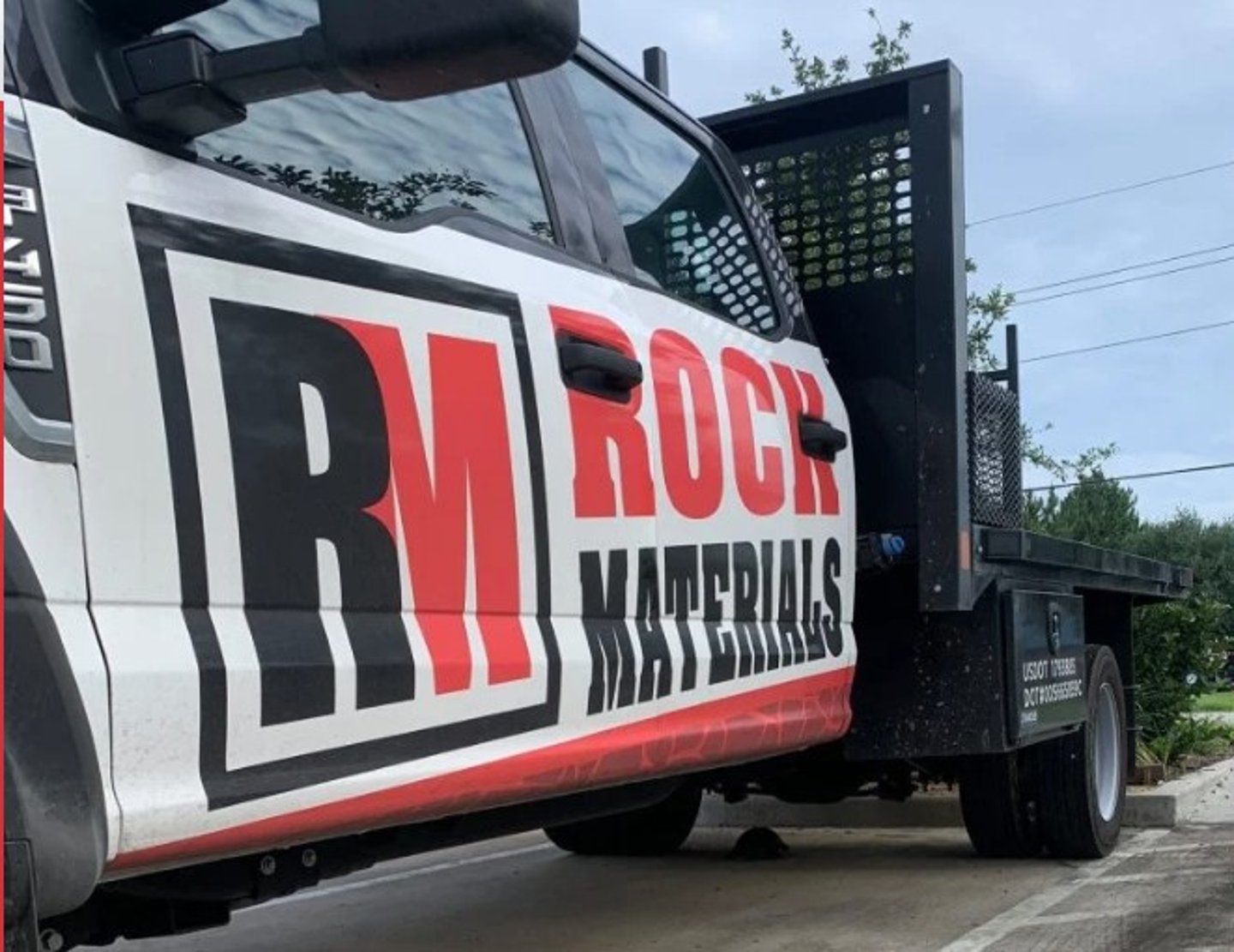 Rock Materials Truck