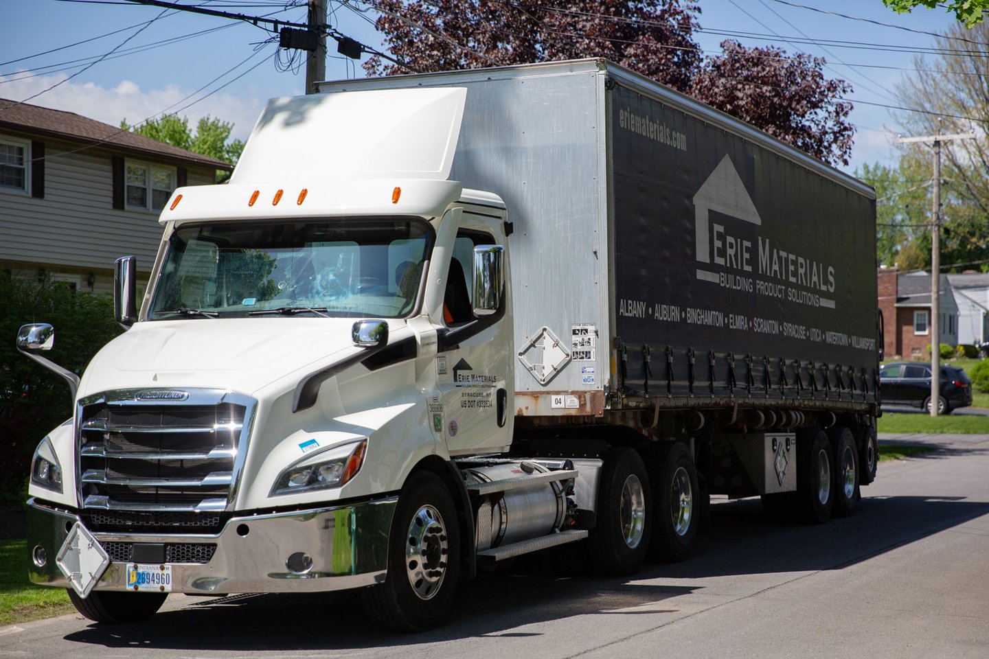 Erie Materials Truck