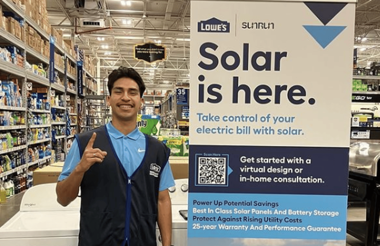 Lowe's Sunrun partner