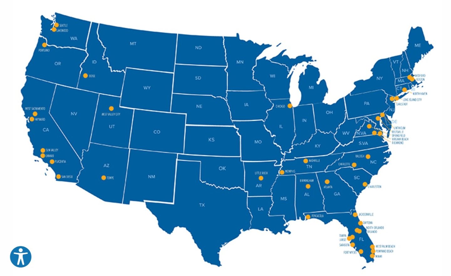 Beacon waterproofing map