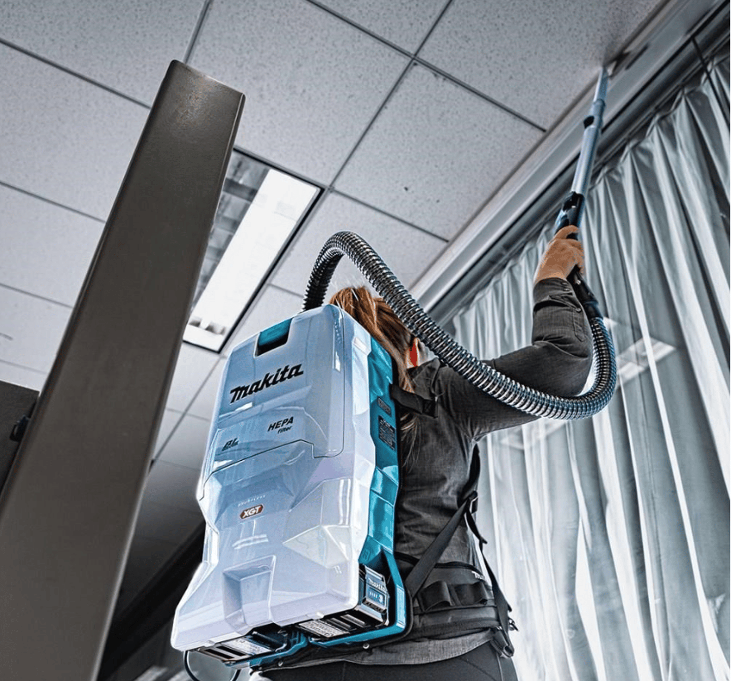 Makita backpack vac