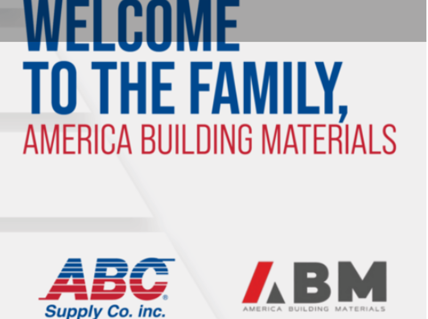 ABC Supply scores acquisition.