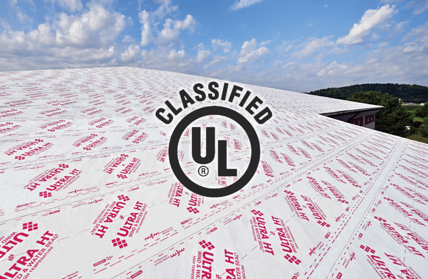 UL fire-rated underlayment