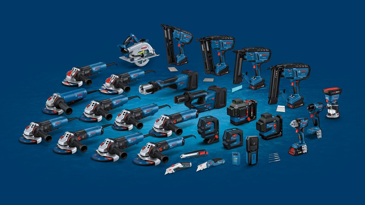 Bosch's new tool lineup