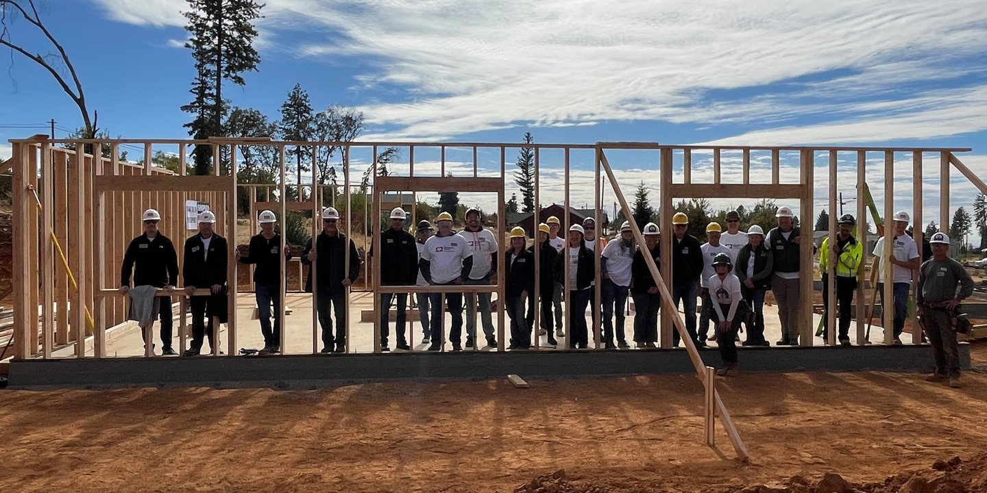 Simpson Strong-Tie builds in Paradise, Calif.