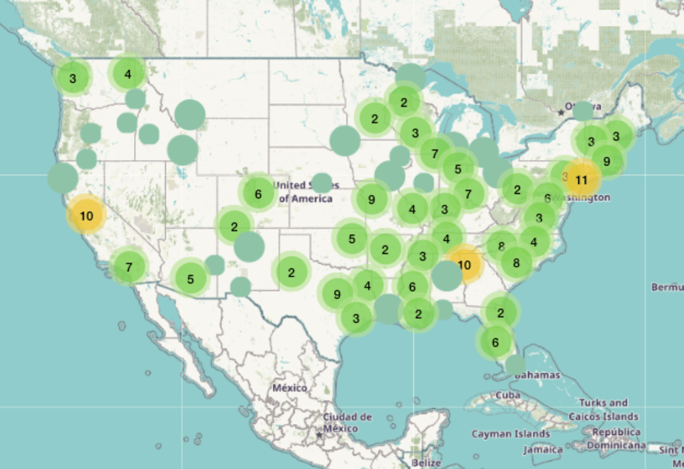 news map