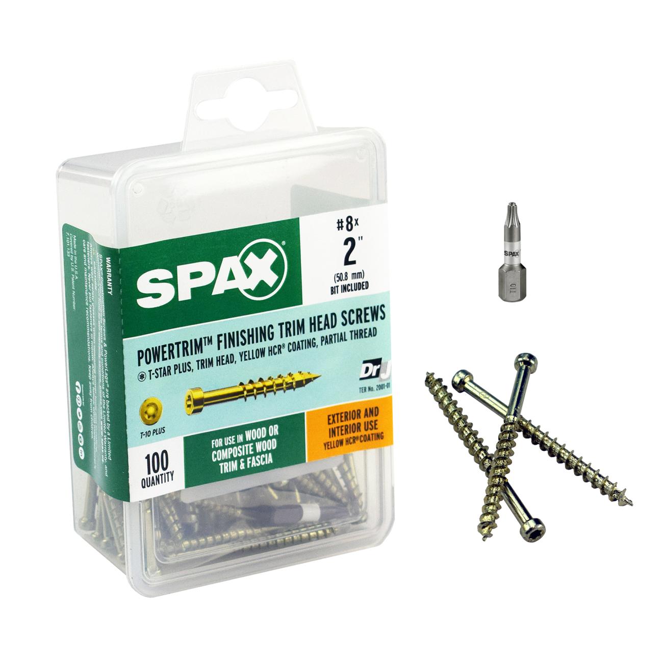 SPAX PowerTrim fasteners | HBS Dealer