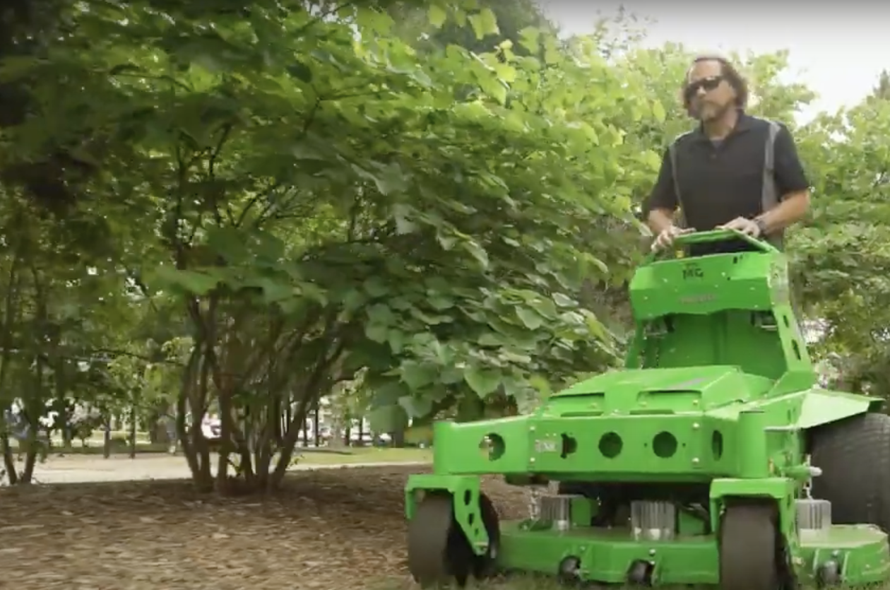 Mean Green Fury compact mower