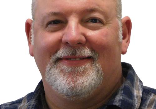 a close up of a man