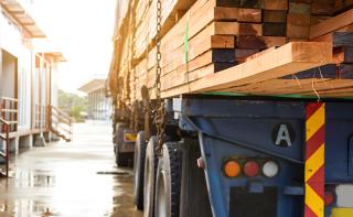 Lumber truck