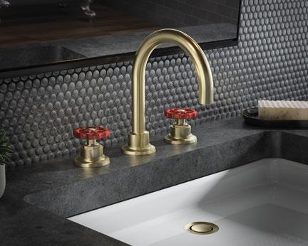 a close up of a sink