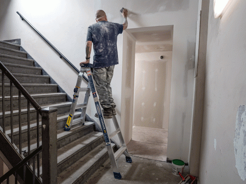 Werner LeanSafe X5 A a man standing in a room