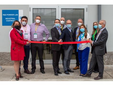 PPG powder coatings lab Milan