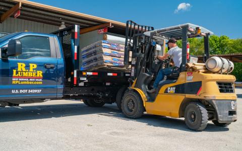 RP Lumber yard shingles
