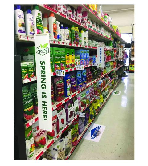 Orgill Spring Is Here aisle banner