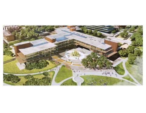 Ace new corporate campus in 2023 rendering