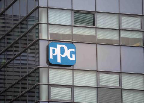 PPG HQ signage
