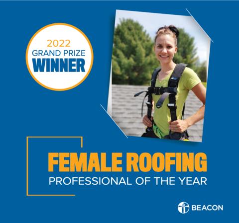 Michelle Mulder of Nailed It Roofing in North Bay, Ontario.