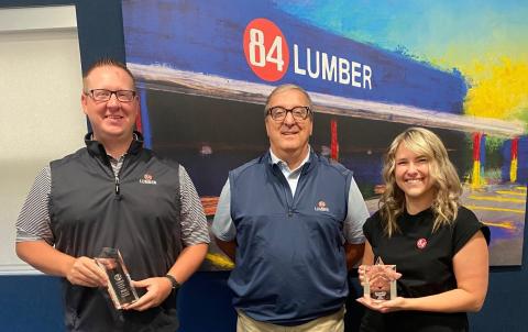 84 Lumber Team Headquarters Winners