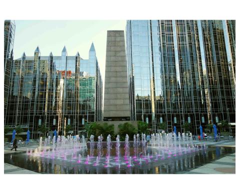 PPG hq fountains shutterstock