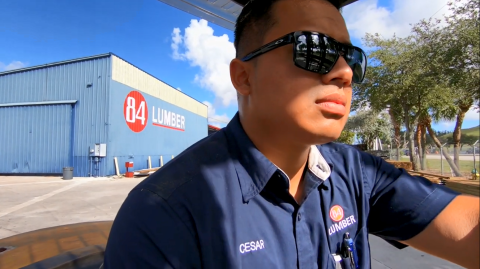 Cesar Gonzalez 84 Lumber