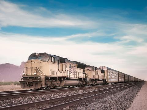 Freight Train RailRoad
