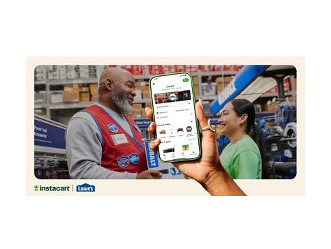 Lowe's and Instacart team