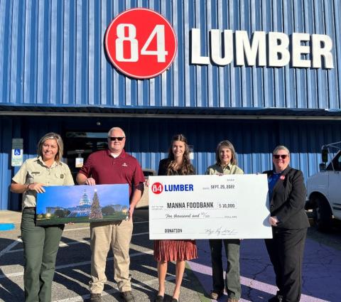 84 Lumber MANNA FoodBank