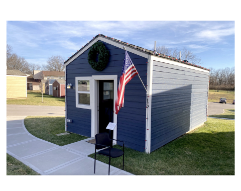 Westlake Ace builds tiny homes for Veterans 9/2022