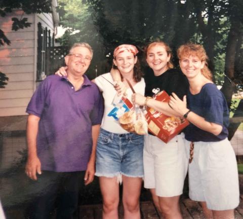 JoAnn Virag dad and sisters