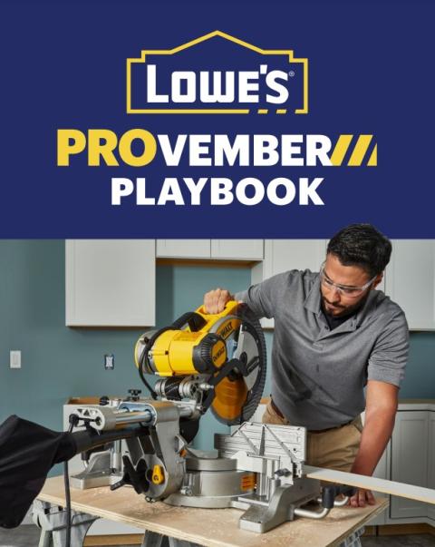 Lowe's PROVember Playbook A